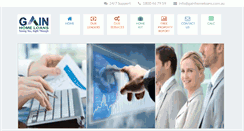 Desktop Screenshot of gainhomeloans.com.au